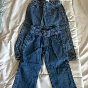 2 pairs boys jeans
